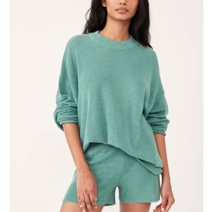 Free People Pine Malibu Surf Sweater Set size XL